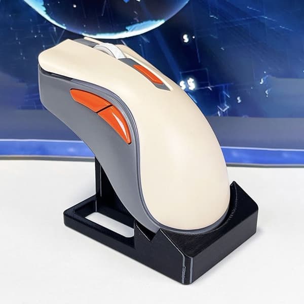 Muse Display Rack Ergonomisk Museholder Til Kontorer Udstillinger Og Butikker Let At Samle White