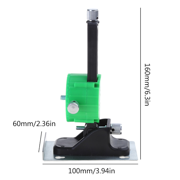 Väggfäste för 8/12 linjer 3D-lasernivå Lasernivåadapter Linjelaserbas