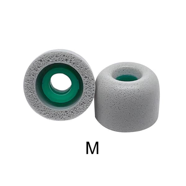 Öronproppar Memory Foam Eartips för WF-1000XM4 hörlurar Öronkuddar Antiallergiskt skum Gray - M