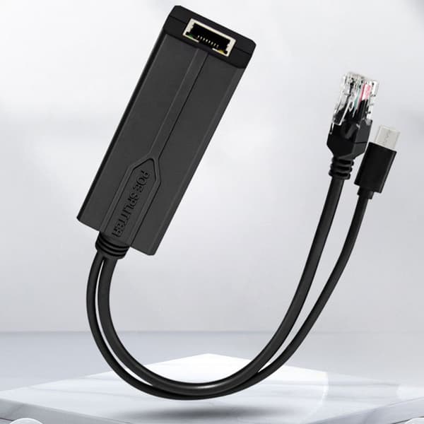 Höghastighetsdataöverföring USB C POE-splitter för förbättrad enhetsprestanda null - 100M 5V2.4A