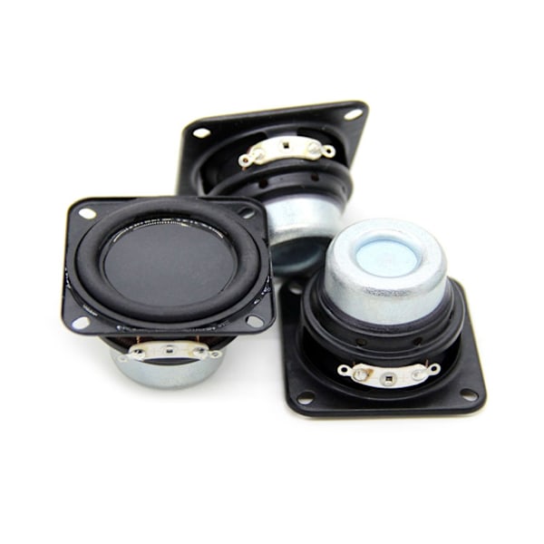 2 st 47mm Full Range Högtalare 4 Ohm 15W Bärbar Högtalare Ljud Hemmabio