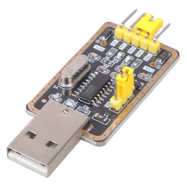 Plassbesparende CH340G RS232 USB til TTL seriell grensesnittmodul for mikrofon 1pc