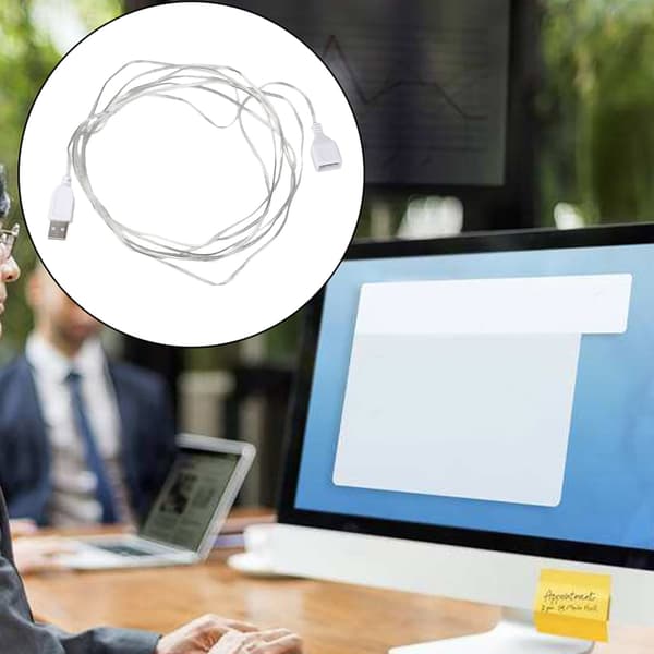 USB Forlængerkabel Han til Hun Stikledning til USB Ventilator Loftventilator USB Lys Opladerkabel null - No switch