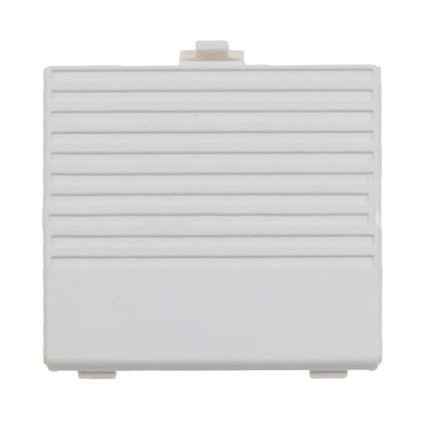 Batterideksel for Gameboy GB-DMG GBO Batterideksel Erstatning White