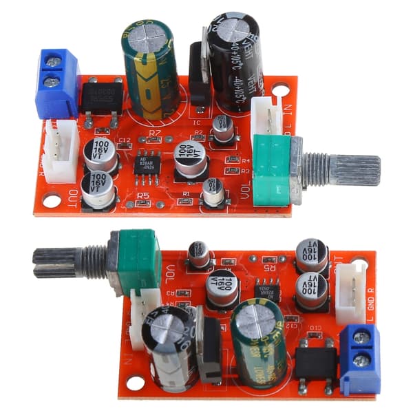 AD828 Forforstærkermodul Effektforstærkerkort Enkeltstrøms op-amp