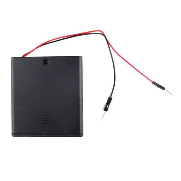 AA Batterikasse med afbryder og ledninger Ny AA Batteriboks 2 celler / 4 celler null - Section 2