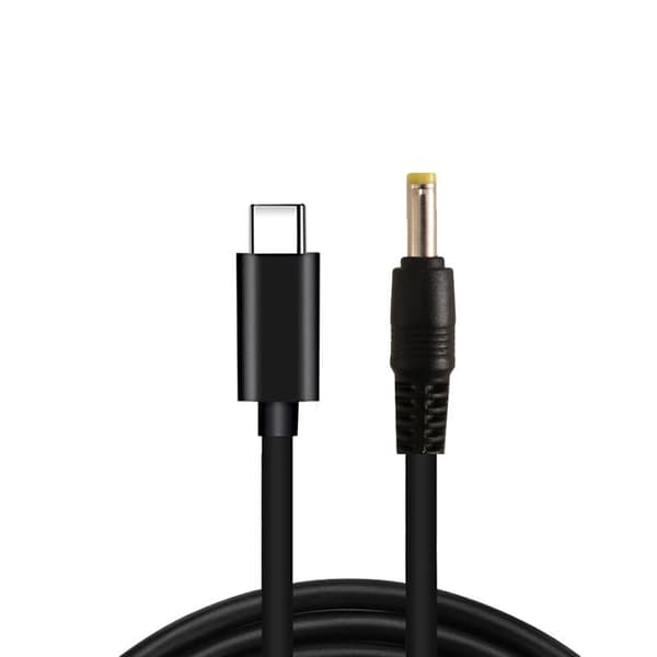 Universal Type-C/USB-C PD til 12V 4.0x1.7mm Konverteringsledning til CCTV Kamera Router Multipurpose Type-C Strømledning