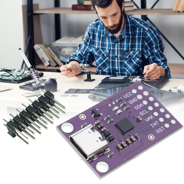 Typ C CP2112 Debug Board USB till I2C kommunikationsmodul för hårdvaruutvecklare