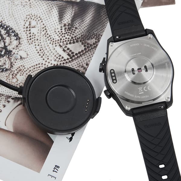 Opladerbase til TicWatch Pro USB-ladekabel Strømadapter