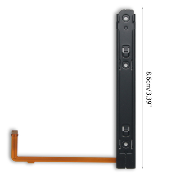 2-pack Ersättningsräls för vänster och höger glid för Switch OLED med flexkabel