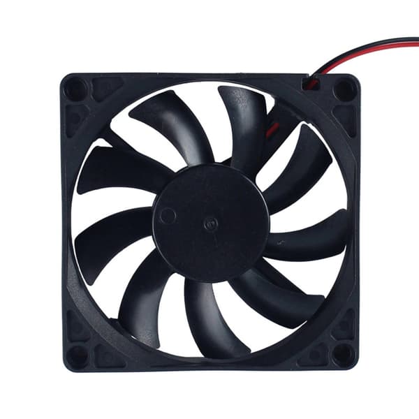 Stille 24V køleventilator til 3D-printere til S1 S1C-modeller Børsteløs køleventilator 80×80×15Mm