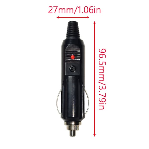 Billader Strømkabel 12V-24V for Bærbare Datamaskiner DC7909 Skjøteledning
