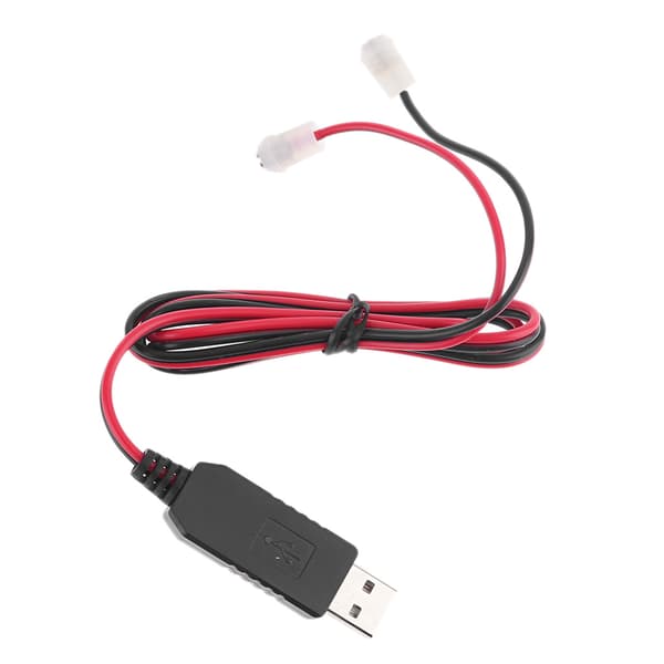 Magnetisk klips USB 5V til 4.2V omformer spenningsomformer strømkabel 3.7V