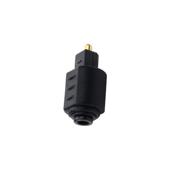 3,5 mm Mini Plugg til Toslink Hann Adapter Optisk Lydadapter Forbedrer Digital Lydoverføring For Forsterkere null - 1pc