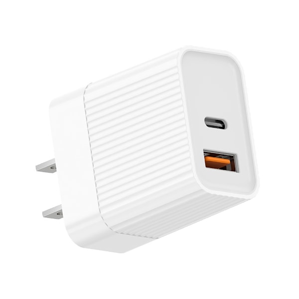 Dubbelt USB-gränssnitt US Adapter Laddare Reseadapter Strömkontakt Konverterare 2-stift US