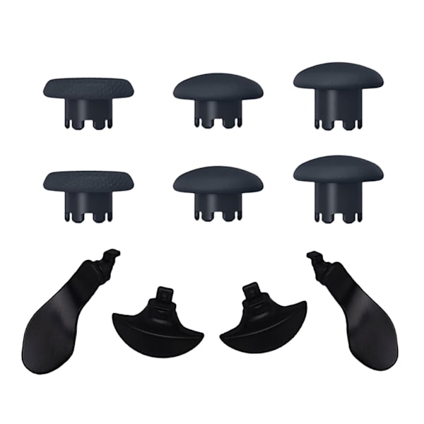 Controller Triggere Knapper Analog Joystick Metal Thumbsticks til Controller Black