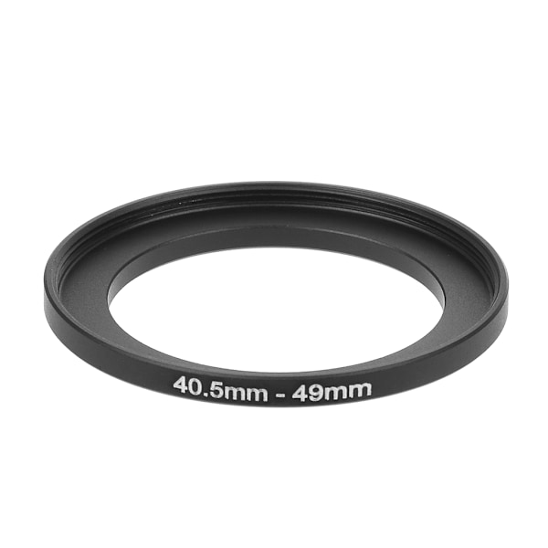 40,5 mm till 49 mm Metall Steg Upp Ringar Objektivadapter Filter Kameraverktyg Tillbehör