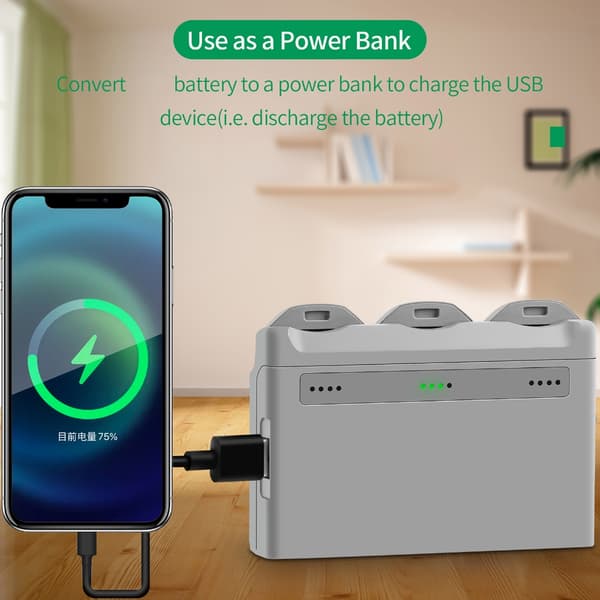 Droner Batteri Ladesentral for Droner Lader Tre på 42 Minutter