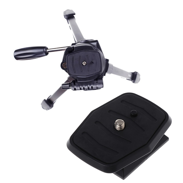 Snabbkopplingsplatta Universal QB-4W Stativskruvadapter För YUNTENG Velbon