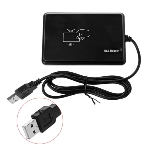Kort IC-kortleser USB Hassels 13.56MHz MF1 S50 Thin33