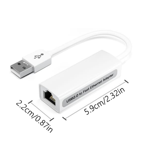 RTL8152B USB Ethernet -sovitin, USB2.0 - RJ45 Gigabit USB -verkkosovitin