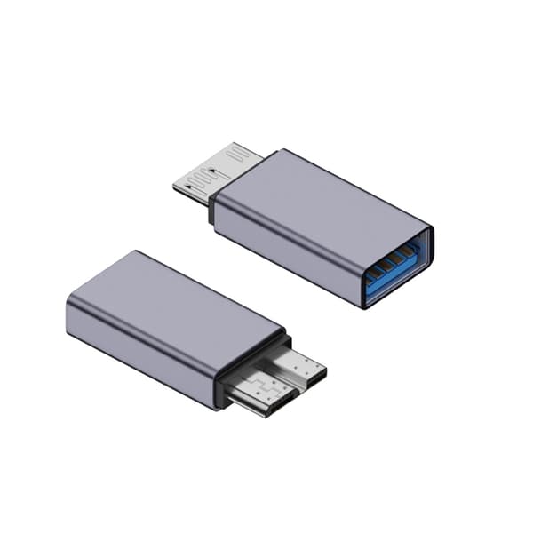 USB C till MicroB Adapter USB 3.0 Typ C Hona till MicroB Hane Konverterare 10Gbps null - USB male