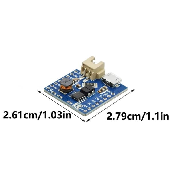 1/3PCS TP5400 Högeffektivt 18650 Batterisköldmodul DC5V1A Boost 3 sets