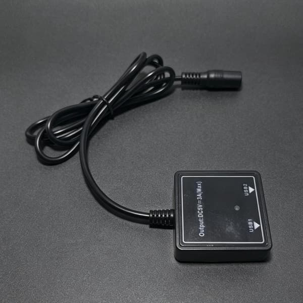 5V3A hurtigladeadapter Solar spenningsregulator 5v-30v for solcellepanel USB-lader for telefonkamera ladeadapter 28cm