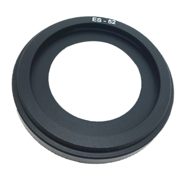 ES-52 Solskydd Solskydd ES52 för EF40mm f/2.8 STM 100D Objektivhuva Förhindrar Bländning Förbättrar Bildkvalitet