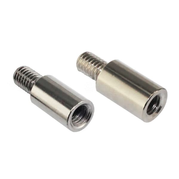Seimitsu Joysticks Chrome Arcade Joystick Skaftforlænger Gaming Tilbehør Game Controller Forlængerstang Skruer null - Sanwa