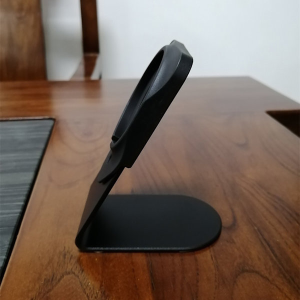 Halkskyddande stativhållare i aluminiumlegering för telefon 12 Mini Pro Max Silver