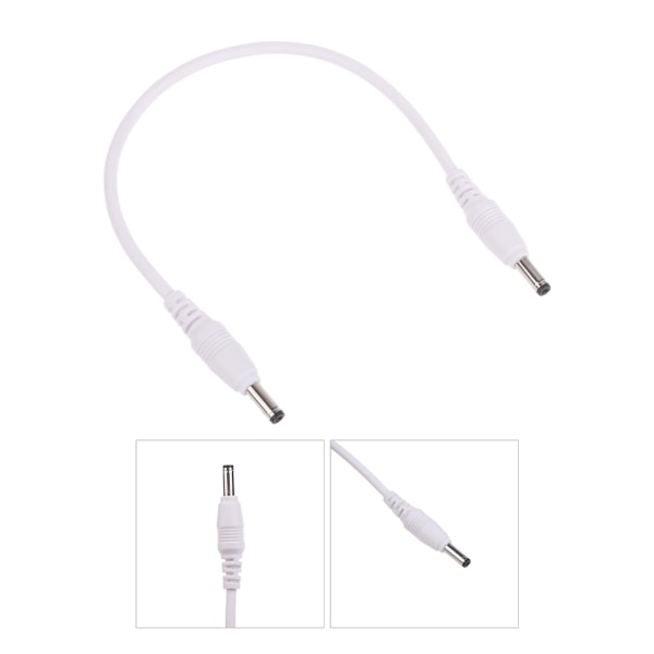 Universal DC3.5x1.35mm Strömadapterkabel med 5.5x2.5mm Adapter för LED-belysning, Skärmar Övervakningskameror