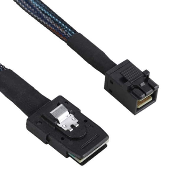 Højtydende internt MiniSAS SFF8643 til MiniSAS SFF8087 kabel 1m