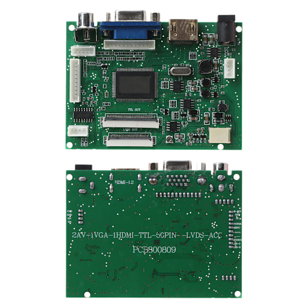 1Set HDMI-kompatibel VGA 2AV 40/50 Pins AUdio PC Styrkortmodul för 3 EJ101IA-01G 8 Bit IPS LCD