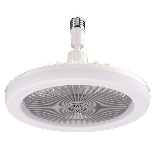 30W LED Takviftelys E27 Multifunksjon Tre Arbeidsmoduser Ventilatorlampe med Aromaterapitabletter Grey