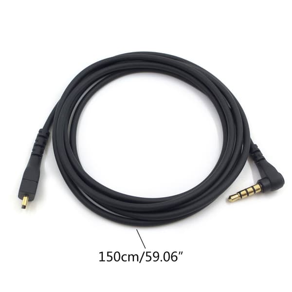 Hovedtelefonmikrofonkabelledning 3,5 mm interface klar lyd til Arctis 3 5 7 Pro