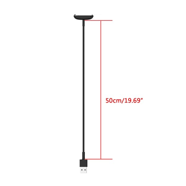 Laderadapter for Fitbit Inspire 3 Smartklokke Hurtigladekabel Dockstativ