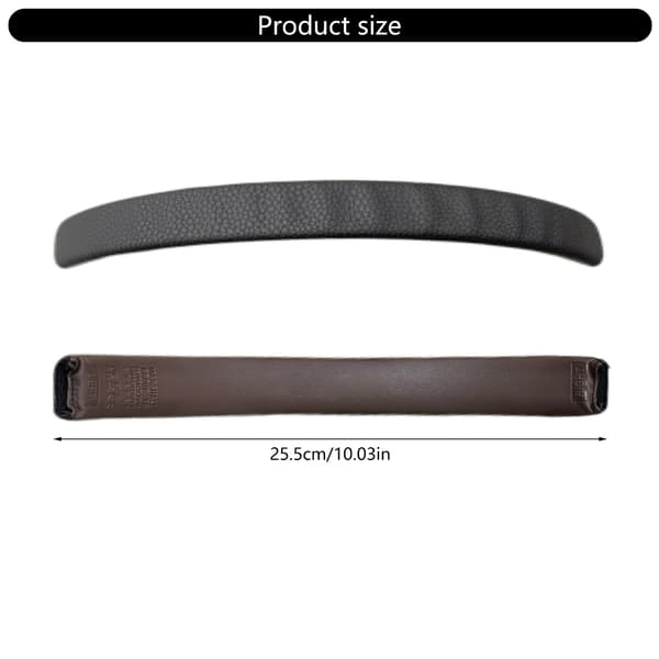 Hodebøylepute for V Over-Ear Hodetelefoner Hodebåndmatte Svamppute Black