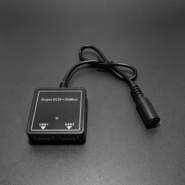 5V3A hurtigladeadapter Solar spenningsregulator 5v-30v for solcellepanel USB-lader for telefonkamera ladeadapter 28cm