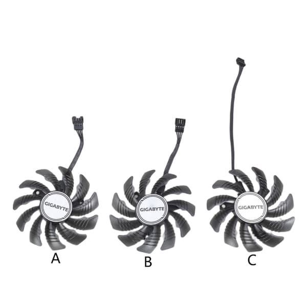 GPU-køleventilator 78mm PLD08010S12HH 4Pin 12V VGA-grafikkortventilator til 3050 3060 3060TI GAMING OC null - B