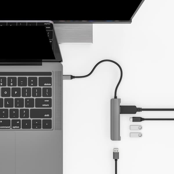 USB C -sovitin telakointiasema HDTV USB3.0 USB2.0 -siirtosovitin