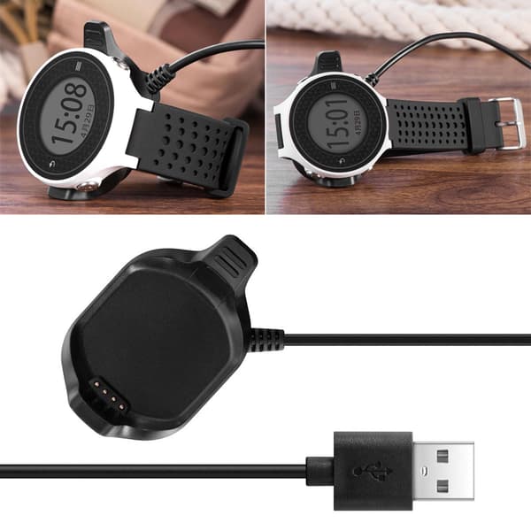 Strømadapter Opladerholder Dock Beslag Base til Approach S6 S5 til Smartwatch Bærbart USB Hurtigopladningskabel