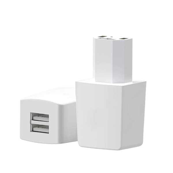 Høyeffektiv 5V USB-ladeadapter USB-ladeenhet for 36V 72V sykkel Black - Single USB
