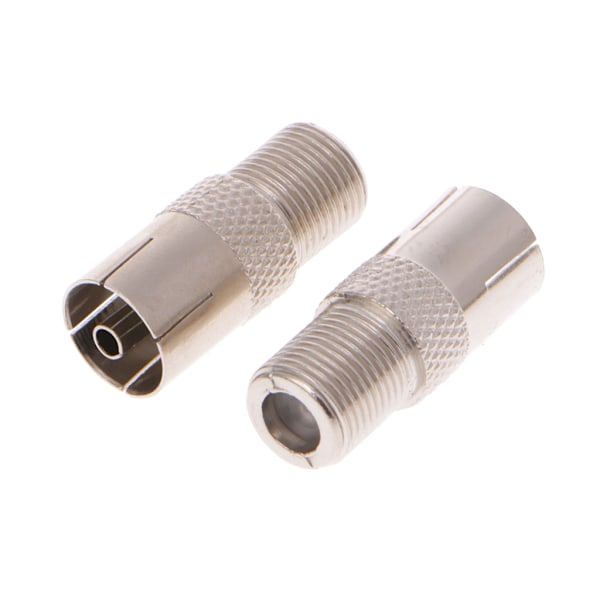 10 st F-kontakt Hon till TV PAL Hon RF Koaxial Adapterkontakt