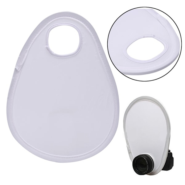 Universal Vikbar Fotoblixtlins Diffusor Reflektor för DSLR SLR Kamera