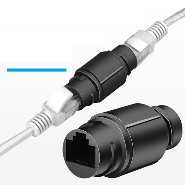 RJ45 Cat5/5e/6 8P8C LAN-koppling, Ethernet LAN-adapter, hona till hona