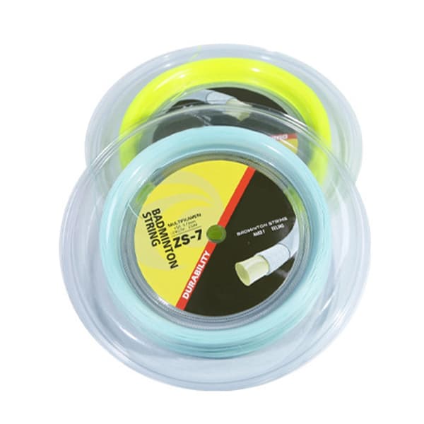 200m Nylon Badminton Racketstreng med høy elastisitet Erstatningsrackettråd Mint green