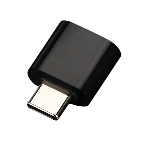 Holdbar Type C Han til USB 3.1 Hun Data Adapter til Xperia XZ Telefon Tablet OnePlus til 3T til MacBook Univ Black