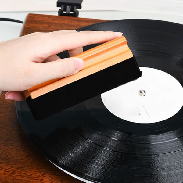 Pladerensebørste Vinylpladebørste Pladestøvfjerner Tilbehør