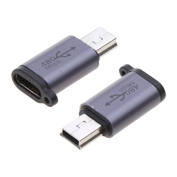 Usb-C till Micro USB Adapter Typ-C Hona Till Micro Usb Hane Konverterare Kontakt null - Type C to Mini USB